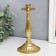 Summary Metal for 1 candle "Provence" gold 22x11x11 cm