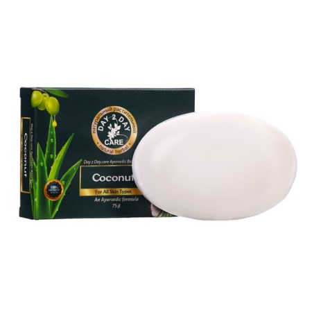 Soap Ayurvedic Day Tu Tu Car "Coconut" Natural, 75 gr