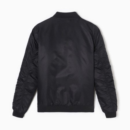 Бомбер мужской на молнии MIST, размер 48, черный-10