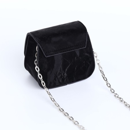 Female bag on a magnet, black color-6
