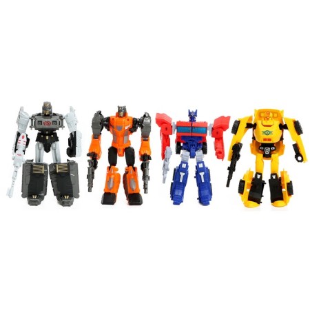 The set of robots “Heroes team” will be transformed, 4 pcs-1