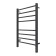 Terminus heated towel rail "Sicily" P8, 500x800 mm, dimmer, black matte
