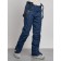 Semi-combinezone ski insulated female winter, size 42, dark blue color