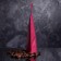 Package doy-pack, matte, burgundy, 10 x 15 x 4 cm