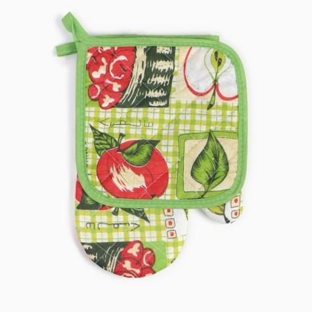 Kitchen set 2 Lovelife item: Take 15x15cm, mittens-capture 21x15 cm, 100% p/e-5