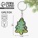 New Year's keychain "Christmas tree", for the New Year