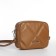 Women's bag over the shoulder Textura, small size, mustard color