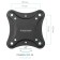 Kromax Corbel-3 Black 10 "-32" Max.25kg, wall turning and 107490