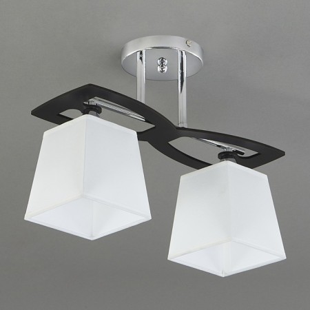 Ceiling lamp 2x60W E27, size 43x17.5x28 cm-1