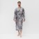 Home robe KAFTAN "Dragon", r.52-54. grey