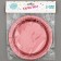 Paper plates "Squeezes", 6 pcs, burgundy color