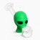 Bong smoking "alien", 11 x 7 x 4 cm