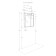 Silva 60 mirror, Polar oak color