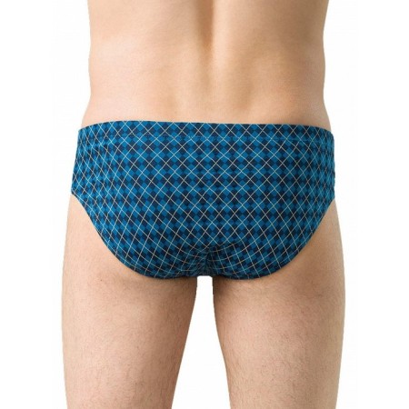 Male panties, size m, terracotta, blue, 2 pcs-4