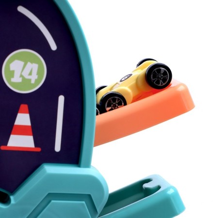 Auto tractor developing "Race on the slope", color mix-5