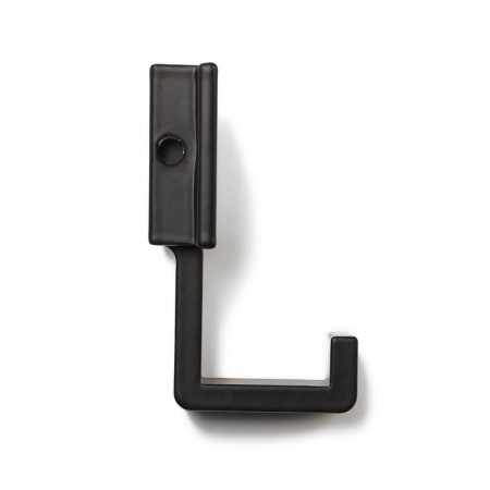 Furniture hook cappio basket, one -rod, black color-3