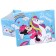 Gift box with a lid, folding, 31x25.5x16 cm, Minnie Mouse and unicorn