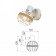 ANSELMA lamp 7034-701 1 x E14 40W 40W