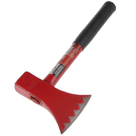 Carriage of a carpentry scrap, metal rubberized handle, 1000 g