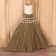 Rice broom with a bamboo pen, 25x90 cm mix