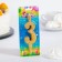 Candle for the cake the number "Golden Pattern", 10.2 cm, digit "3"