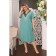 Women's dress, size 56, mint color