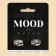 Mood ring, paired 2 pcs, 7 x 9cm