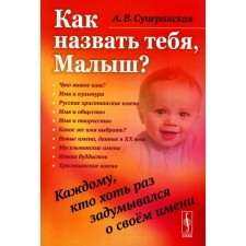 What to call you, baby? Everyone who has ever thought about his name at least once. Superanskaya A.V.