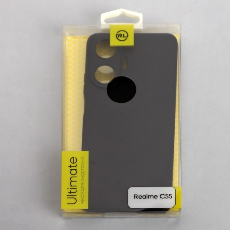 Ibox Case case for Realme C55, silicone, black-3