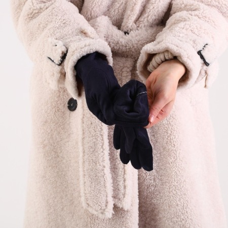 Gloves are female, dimensionless, without insulation, blue color-4