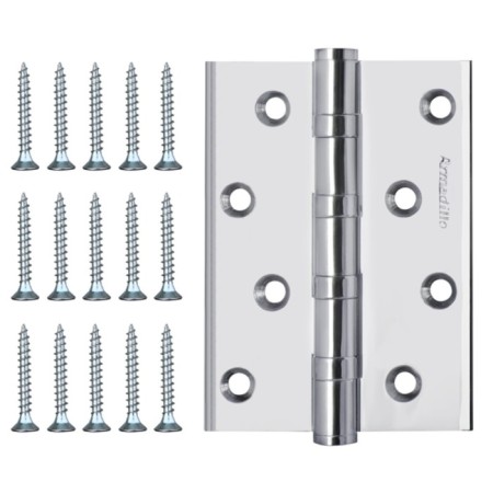 Universal loop Armadillo 500-C4 100x75x3 CP, chromium color, 1 pc.-2