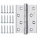 Universal loop Armadillo 500-C4 100x75x3 CP, chromium color, 1 pc.