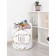 Basket for toys "Free and wild, size 35x35 cm