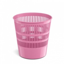 Erichkrause Pastel, 12 liters, plastic, mesh, pink