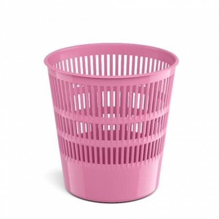 Erichkrause Pastel, 12 liters, plastic, mesh, pink