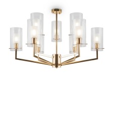 Подвесной светильник Freya FR5206PL-09FG Felicity, 900х900х655 мм, E14, 9х60Вт, цвет французское золото
