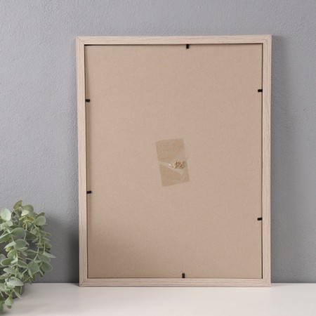 Photo frame MDF 30x40 cm. No. 6, width. 18 mm, thickness. 12 mm, cappuccino (plastic screen)-2