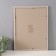 Photo frame MDF 30x40 cm. No. 6, width. 18 mm, thickness. 12 mm, cappuccino (plastic screen)