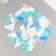 Cardboard "Minimalism. Sea" set of 10 pcs (5 types) 4x6 cm