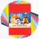 Cardboard tinted, A3, 18 sheets, 18 colors, moped, bilateral, in a bag, 140 g/m², puppy patrol