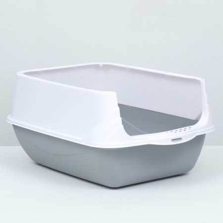 Domik toilet 35 x 50 x 35 cm, white-gray-4