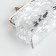 Women's wallet on the farmar, silver color