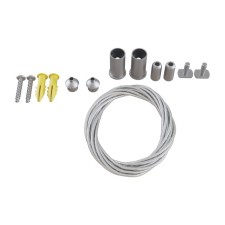 Trose suspension for the Technical tra004SW-21S overhead track system, 0.2200 cm, silver color