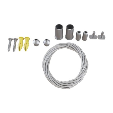 Trose suspension for the Technical tra004SW-21S overhead track system, 0.2200 cm, silver color