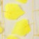 Decor "Girland from the leaves" Length: 2.4 m, width: 26 cm, yellow color
