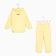 Kids (hoodies, trousers) minku: Basic Line Kids, Oversize, yellow color, height 134