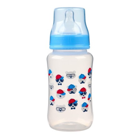 Finding bottle, 320 ml., Wide throat, blue color-1