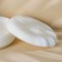 A set of dessert plates Luminarc diwali shells, d = 19 cm, glass ceramics, 6 pcs, white color