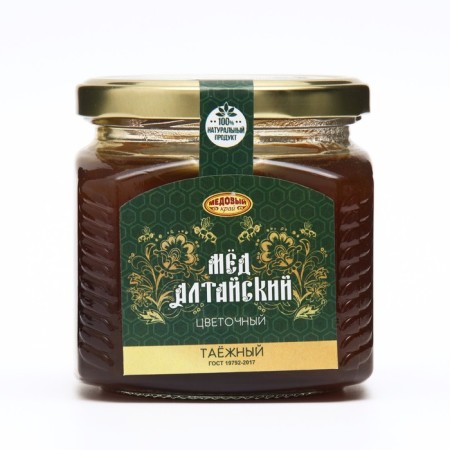 Honey Altai Taga, Natural Flower, 500 g-5