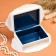 Casket "Bouquet of roses", white, 20 × 15 cm, lacquer miniature